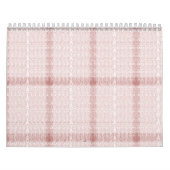 複雑鮮やかな幾何学的なモットを特徴とする敷物 カレンダー (カバー)