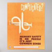 複雑? ポスター (正面)