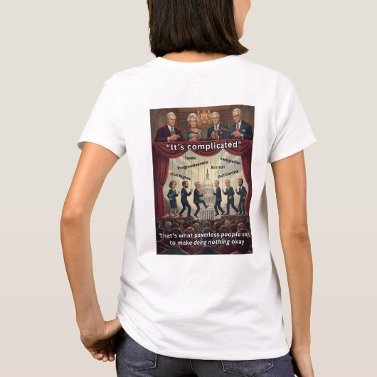 複雑 Tシャツ (裏面)