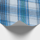 褌カラフルストライプのの地の背景 ラッピングペーパー (角)