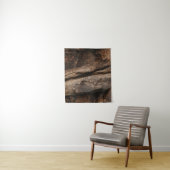 褐色と灰色の岩の形成 タペストリー (インサイチュ)