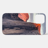 褐色と黒色の岩層 Case-Mate iPhoneケース (裏面 (横))