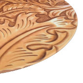 褐色のカウボーイファッション西素朴皮 カッティングボード (角)