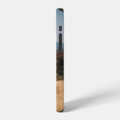 褐色の草に囲まれたキリン iPhoneケース (左側面)
