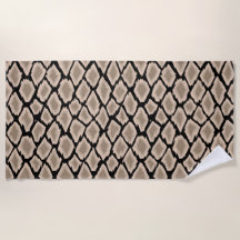 褐色の革の動物のヘビの皮