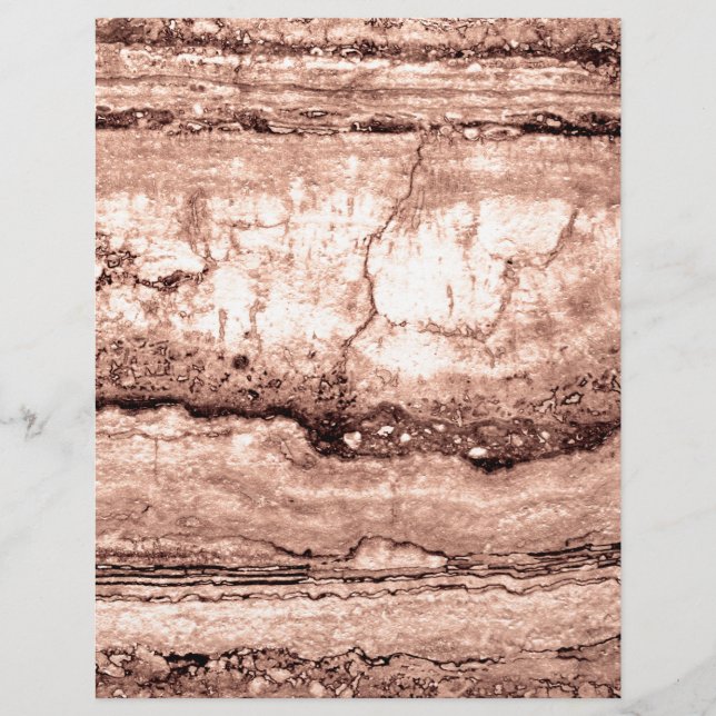 褐色ベピモダンア焦げオレンジ色の花崗岩 (正面)