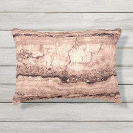 褐色ベピモダンア焦げオレンジ色の花崗岩 アウトドアクッション