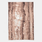 褐色ベピモダンア焦げオレンジ色の花崗岩 キッチンタオル (縦)