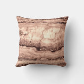 褐色ベピモダンア焦げオレンジ色の花崗岩 クッション (裏面)