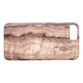 褐色ベピモダンア焦げオレンジ色の花崗岩 Case-Mate iPhoneケース (裏面(横))