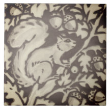 褐色リスタンフローラの葉の森の風景