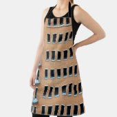 褐色レンガ壁建物 エプロン (インサイチュ)