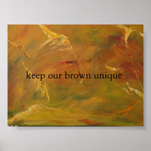 褐色土 ポスター (正面)