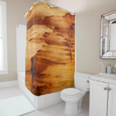 褐色岩の形成 シャワーカーテン (インサイチュ)