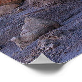 褐色岩層 ポスター (角)