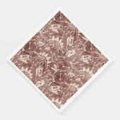 褐色恐竜の化石パターン (コーナー)