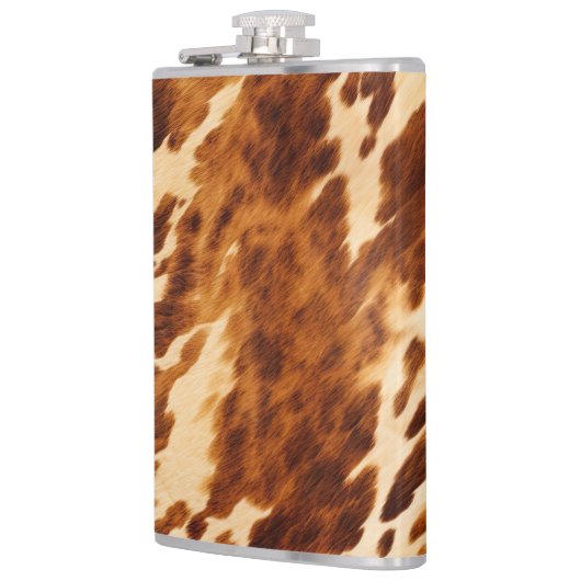 褐色牛革 フラスク (左)