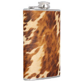 褐色牛革 フラスク (右)