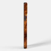 褐色牛革 Case-Mate iPhoneケース (裏面 / 右)