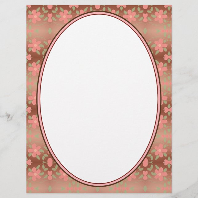 褐色珊瑚フローラ レターヘッド (正面)