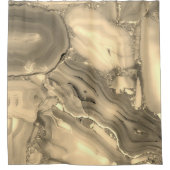 褐色瑪瑙 シャワーカーテン (正面)