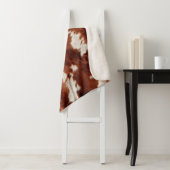 褐色白牛革 シェルパブランケット (インサイチュ)