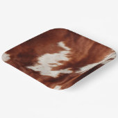 褐色白牛革 ペーパープレート (傾斜あり)