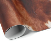 褐色白牛革 ラッピングペーパー (ロールコーナー)