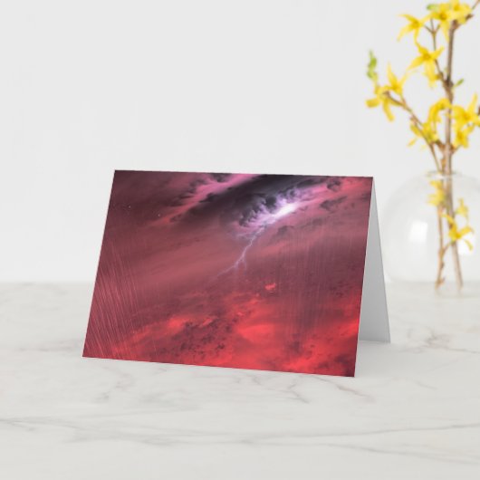 褐色矮星の天気。 カード (黄色い花)