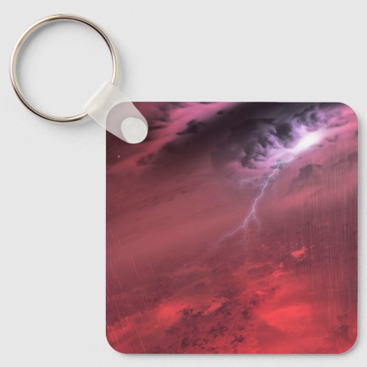 褐色矮星の天気。 キーホルダー (正面)