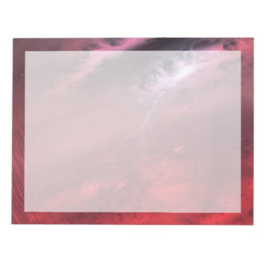 褐色矮星の天気。 ノートパッド (正面)