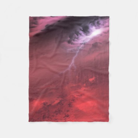 褐色矮星の天気。 フリースブランケット (正面)