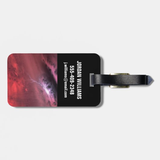 褐色矮星の天気。 ラゲッジタグ (裏面横)