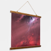 褐色矮星の天気。 吊り下げ型タペストリー (傾斜あり)