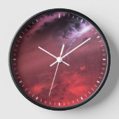 褐色矮星の天気。 壁時計 (正面)