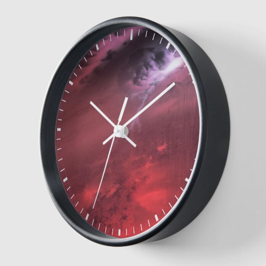 褐色矮星の天気。 壁時計 (傾斜)