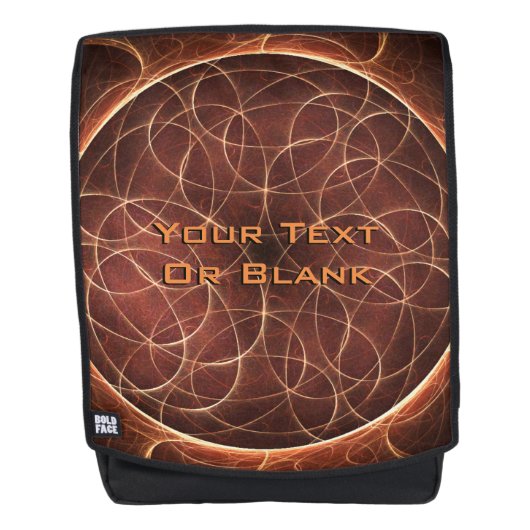 褐色矮星 バックパック (正面)