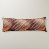 褐色銅インスパイア勾配モダン贅沢 ボディピロー (裏面)