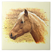 褐色馬金ゴールド陶磁器タイル タイル (正面)