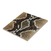 褐色黒ベージュアニマルプリントプリント タイル (側面)