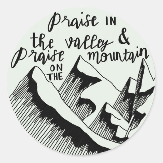 褒める ラウンドシール (正面)