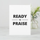 褒め立てる用意がある 招待状 (スタンド正面)