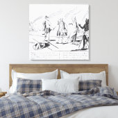 褒美を与えれば悪魔は彼を得る キャンバスプリント (インサイチュ (寝室))