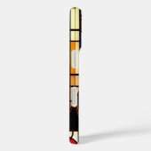 襟の付いたカラフル犬 Case-Mate iPhoneケース (裏面 / 右)