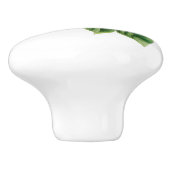 襟首をつかまれたインカ人のハチドリ セラミックノブ (側面)