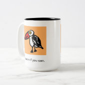 襲うことができればToucan ツートーンマグカップ (正面左)