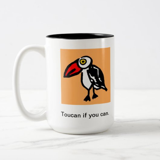 襲うことができればToucan ツートーンマグカップ (左)