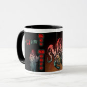 襲って下さい"おり牛"を マグカップ (正面左)