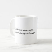 襲って下さい"選ばれた1つ"を コーヒーマグカップ (正面左)