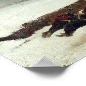 襲撃に向かう歩兵列 ポスター (角)